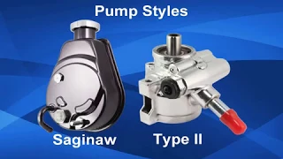 Advantages of the Saginaw and Type II power steering pumps