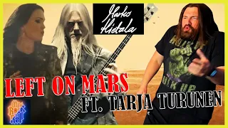 DIDN'T MISS A BEAT | MARKO HIETALA - Left On Mars (feat. Tarja Turunen) (MUSIC VIDEO) | REACTION