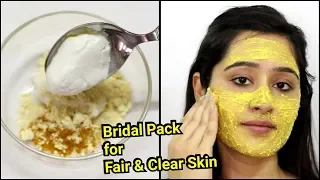 APPLY THIS ON YOUR SKIN FOR FAIR & BRIGHT SKIN - BRIDAL GLOW PACK