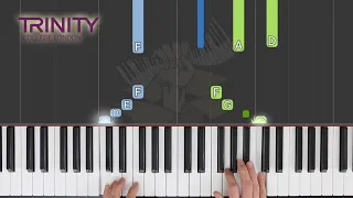 Fun Fair Blues / TRINITY Piano Grade 2 2021-2023 / Synthesia Piano tutorial