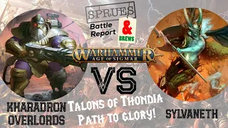 Warhammer Age of Sigmar 3rd Edition Battle Report - Path to Glory Episode 2: Kharadrons VS Slyvaneth