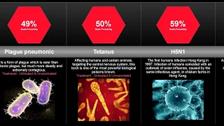 Probability Comparison: Deadliest Viruses And Diseases