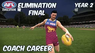 ELIMINATION FINAL - AFL Evolution: Coach Career (Year 2)