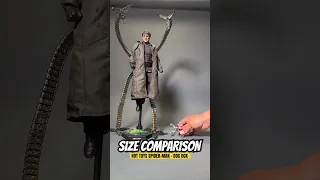 Size Comparison: Hot Toys Spider-Man No Way Home - Doc Ock #marvel #spiderman #hottoys