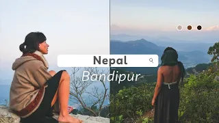 Bandipur Nepal - Relaxing ASMR Nature Sounds - Bandipur - Nepal Travel Vlog 2023 - Nepal