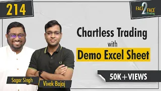 Exploring Chartless Trading with an Excel Sheet Demo! #Face2Face with Mr. Sagar Singh