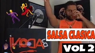 Salsa Clasica Vol 2. Mezclando en vivo DJ ADONI 🎤 ( Cuanta salsa dura😱)