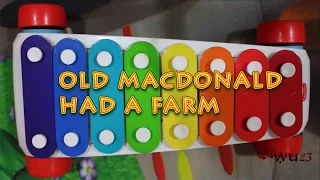 How to play Old Macdonald Had a Farm on Fisher price toy xylophone