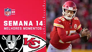 LAS VEGAS RAIDERS X KANSAS CITY CHIEFS | Semana 14 2021 - Melhores Momentos