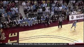 Harrison Barnes game-winning shot HD (UNC vs. Florida State, March 2, 2011)