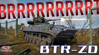 【WarThunder】軽戦車をも凌駕する機動力の対空戦車・BTR-ZDで戦場を撹乱せよ！野良猫惑星放浪記part.21【ゆっくり実況】