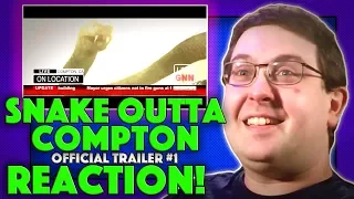 REACTION! Snake Outta Compton Trailer #1 - Sci-Fi Horror Comedy 2018