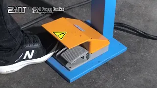 ZYMT Press Brake Machine E300 Type Bend Angle Correction Guide Video（2022 easy operation）