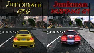 GTO VS MUSTANG GT Junkman Performance Drag Race in NFS MW
