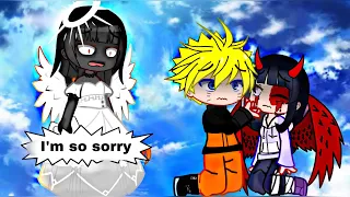 ⚠️ Angel Check || Different Ending🥺? || Naruto || Gacha Club meme