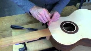 Heeres Spanish Guitar Making Course (13): Bindings & purflings