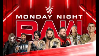 MONDAY NIGHT RAW UNIVERSE -The Fiend vs Rollins The MAN is Here