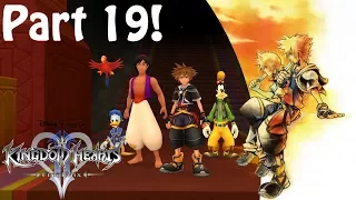 Kingdom Hearts 2 Final Mix HD Part 19 The Cave Of Wonders!