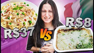 COMIDA ITALIANA DE APLICATIVO Vs COMIDA ITALIANA  CONGELADA - FUI ENGANADA