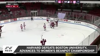 Women's Beanpot Game Recap: Harvard Defeats Boston University