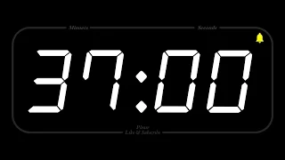 37 MINUTE - TIMER & ALARM - Full HD - COUNTDOWN