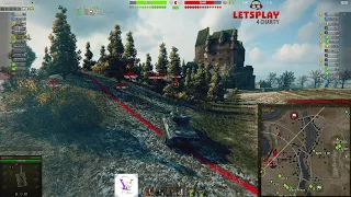 World of Tanks - Replay [GER][HD] 201 - Lorraine 40 t  über 7,2k Dmg!