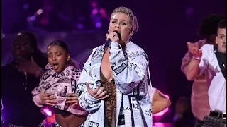 Pink Delivers Show-Stopping Performance At 2019 BRIT Awards With A Medley Of Her Best Hits  - News T