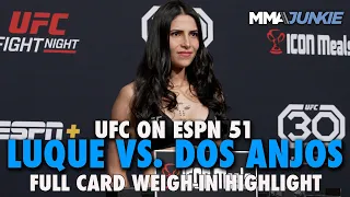 UFC on ESPN 51 Weigh-In Highlights: Two Fighters Have Big Misses