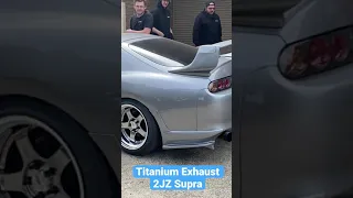 Titanium 2JZ Supra Sound Exhaust