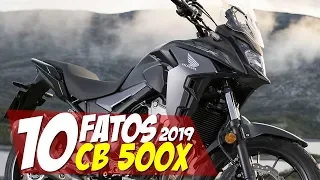 10 FATOS: Nova geração CB 500X, tudo que mudou! - #10F20 Motorede