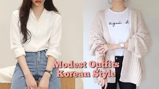 Modest Outfit Ideas || Korean Style