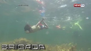 Brigada: Mga bata sa Bolinao, Pangasinan, nabubuhay sa pamamana ng isda