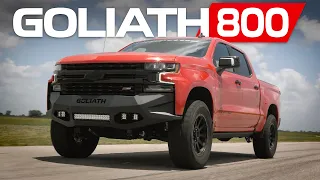 GOLIATH 800: Supercharged 2020 Silverado by Hennessey | Bedding Brembo Brakes!