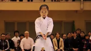 Genius karate girl 'Mahiro Takano' at Tsubame Martial Arts Festival