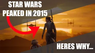 Star Wars peaked in 2015