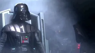 A Scooby-Doo fart in Darth Vader's suit