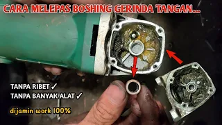 HOW TO OPEN THE BUSHING FROM THE GRINDING HEAD ||| Very few people know how to do this...