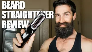 Beard Straightener (Heated Brush) DO THEY WORK??? LET'S FIND OUT!