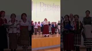 ЩЕДРИК | УКРАЇНСЬКИЙ ХОР ВОЛЯ | UKRAINIAN CHOIR VOLIA | UKRAINISCHER CHOR WOLJA | DRESDEN 18.12.2022