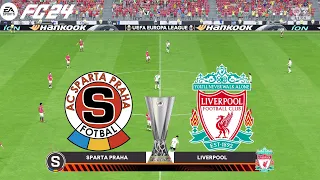 FC 24 | Sparta Praha vs Liverpool - UEFA Europa League - PS5™ Full Match & Gameplay