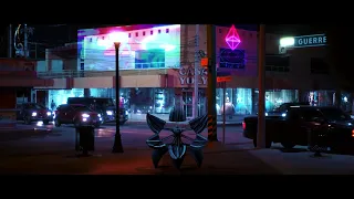 Cyberpunk Style City After Effects + Premiere pro