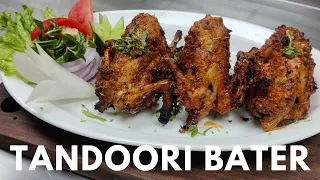 Tandoori Bater Recipe | तंदूरी बटेर रेसिपी | Tandoori Quail Recipe | How To Make Bater Recipe