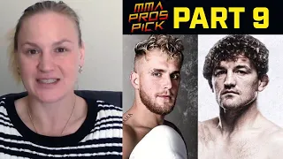 MMA Pros Pick ✅ Jake Paul vs. Ben Askren 🥊 Boxing Match - Part 9