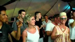 Toolroom Knights pre party @ Cafe Del Mar, Sunset strip, Ibiza.AVI