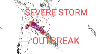 World Weather: Argentina/Uruguay/Brazil Second Severe Storm Outbreak