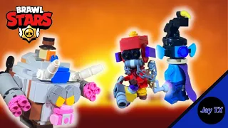 How to make THE WASTELAND SKINS in LEGO!! (Brawl Stars)