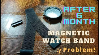 magnetic watch strap review after 6 month Hindi | magnetic watch belt problems