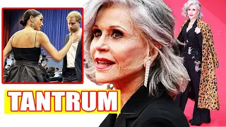 Meghan THROWING TANTRUM: Jane Fonda Snubs Meg Demand At 2024 Cannes Festival: No Photo, No Talking!