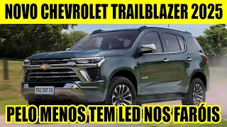 NOVO SUV CHEVROLET TRAILBLAZER 2025 FOI APRESENTADO COM A FRENTE DA S10 2025