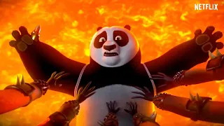 KUNG FU PANDA: THE DRAGON KNIGHT Clip - "Lava Fight" (2022) Netflix